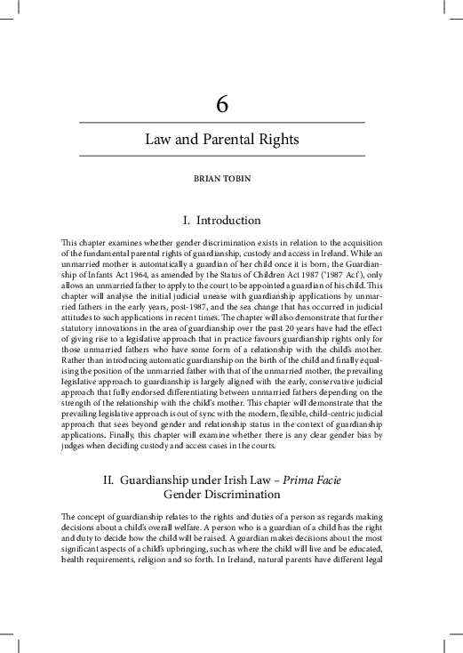 (PDF) LAW AND PARENTAL RIGHTS
