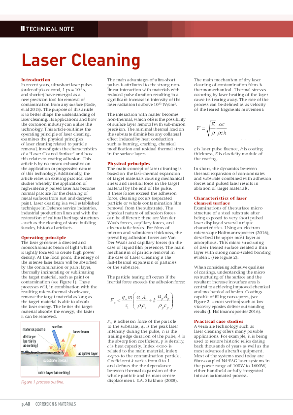 (PDF) Laser Cleaning How it works ben gunness Academia.edu