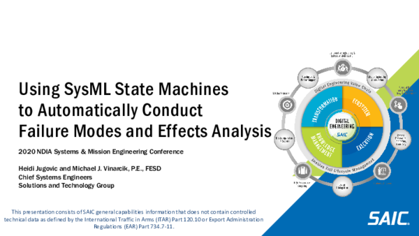 (PDF) Using SysML State Machines to Automatically Conduct Failure Modes ...