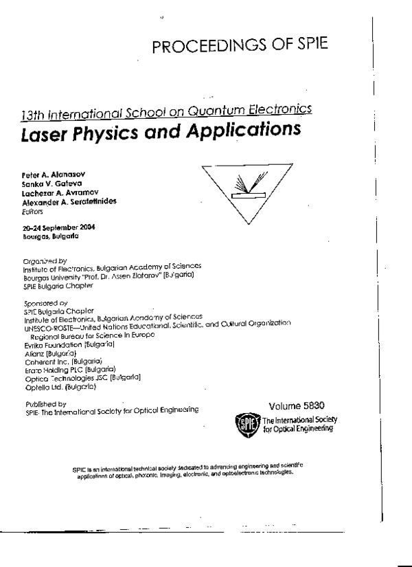 (PDF) Refractometric investigation and analysis of nanoscaled