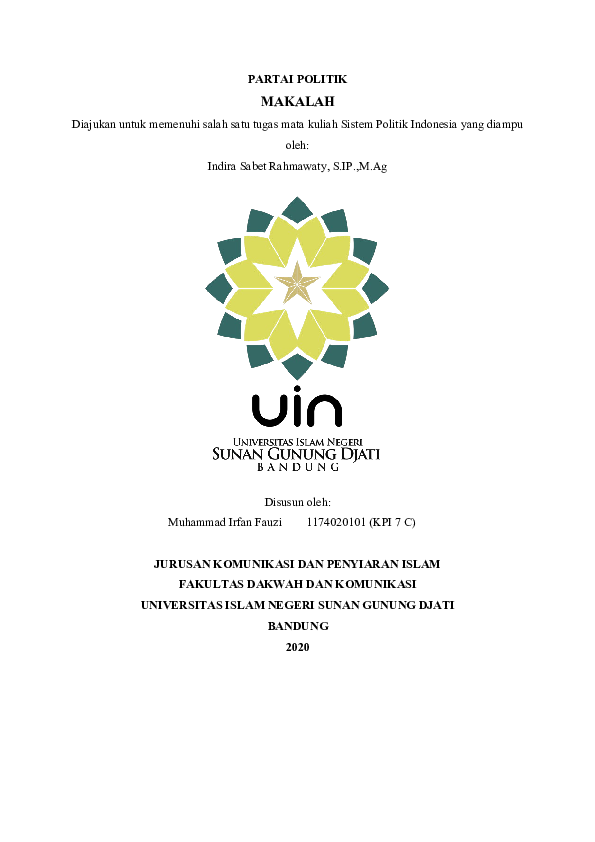 Sistem Politik Di Indonesia Research Papers Academia Edu