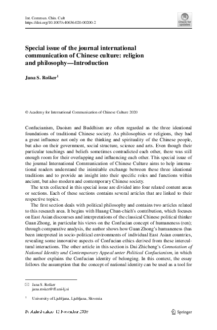 (PDF) Special issue of the journal international communication of ...