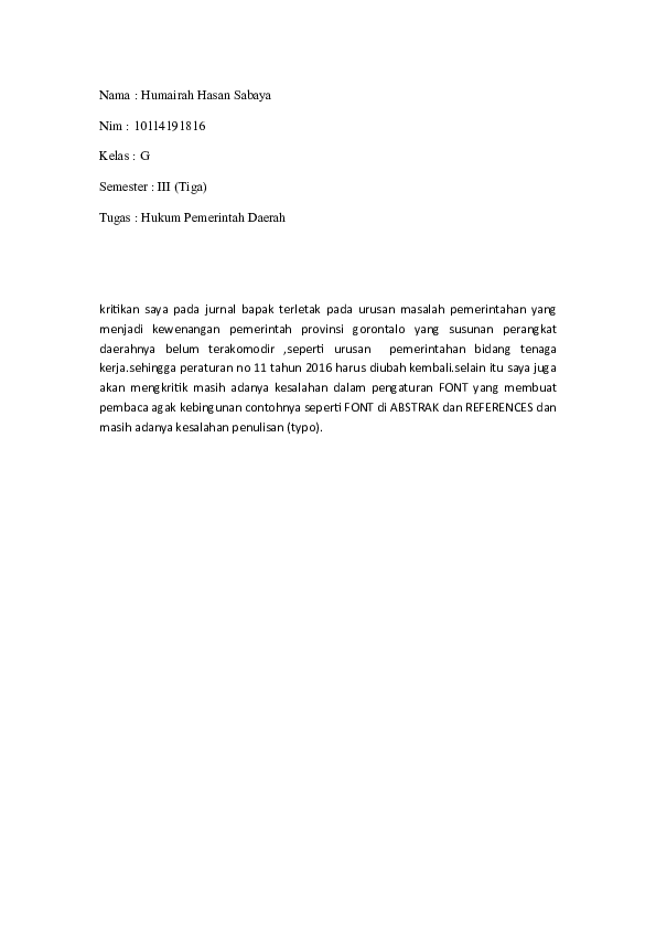 (DOC) Humairah Sabaya-Hukum Pemda | Humaira Saabaya - Academia.edu