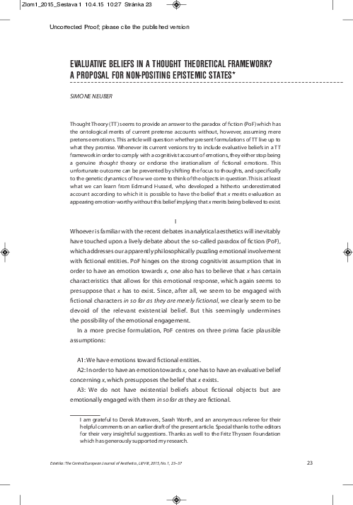 Epistemic beliefs thesis 06 picture