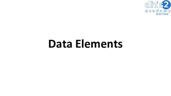 (PDF) Data Elements