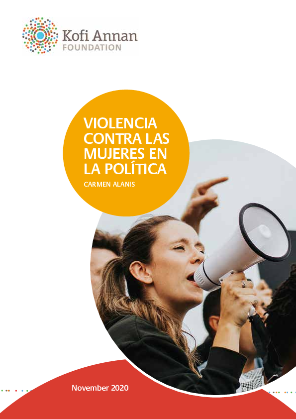 (PDF) VIOLENCIA CONTRA LAS MUJERES EN LA POLÍTICA