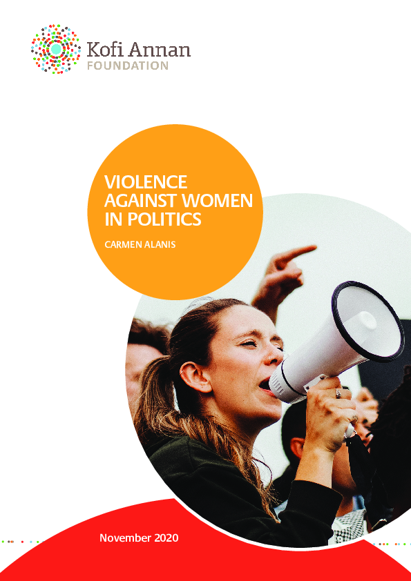(PDF) VIOLENCE AGAINST WOMEN IN POLITICS