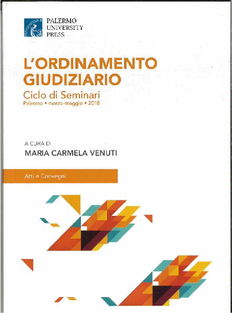 (PDF) Gli uffici giudiziari di primo grado la giurisdizione civile
