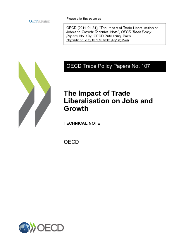 (PDF) The Impact of Trade Liberalisation on Jobs and Growth