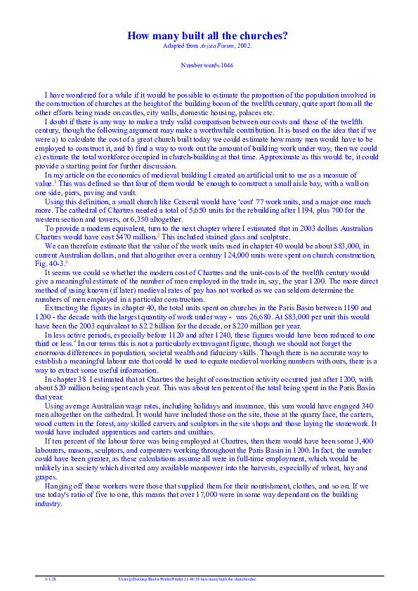 (PDF) How many built all the churches John James Academia.edu