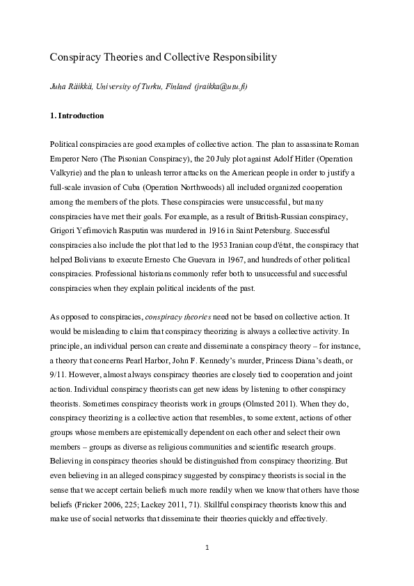 Example of collective goods picture