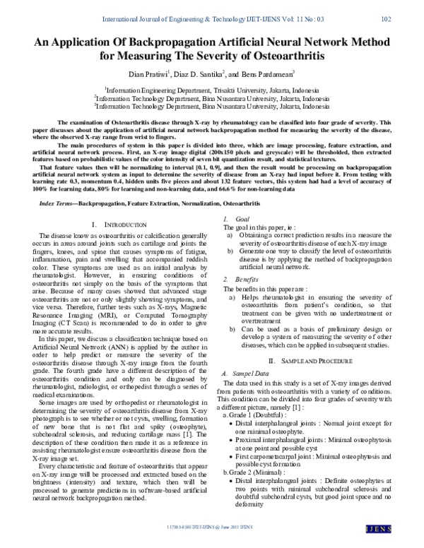 (PDF) An Application Of Backpropagation Artificial Neural Network ...
