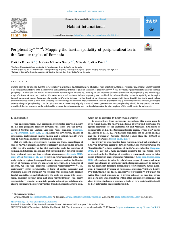 (PDF) Peripherality squared : Mapping the fractal spatiality of ...