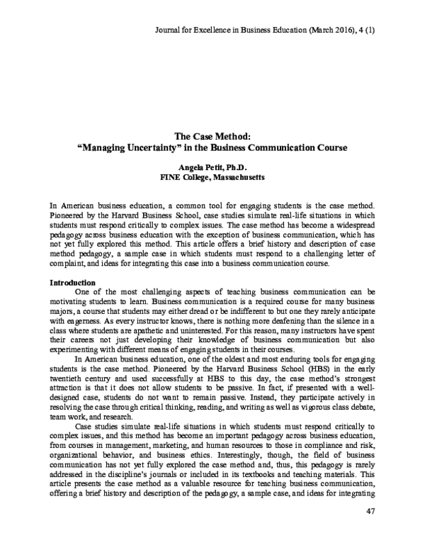 business communication topics for research paper