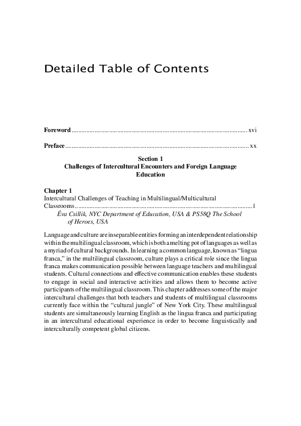 (PDF) Intercultural Foreign Language Teaching and Learning in Higher ...