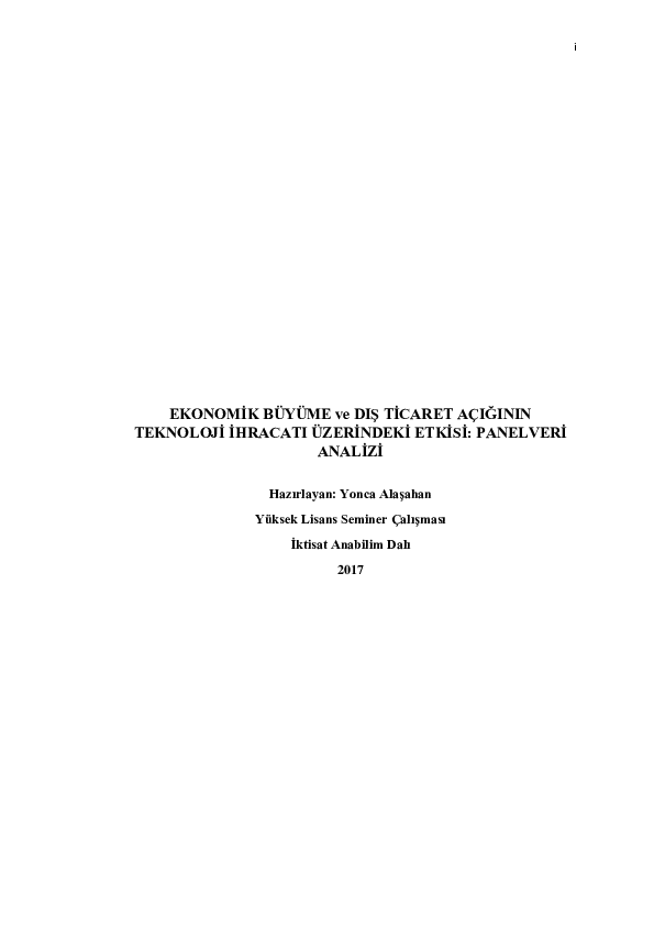 (PDF) ECONOMIC GROWTH AND IMPACT OF FOREIGN TRADE DEFICIT ON TECHNOLOGY ...