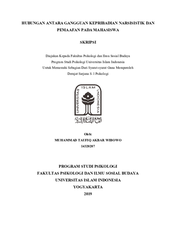 Narcissism Psychology Research Papers Academia Edu