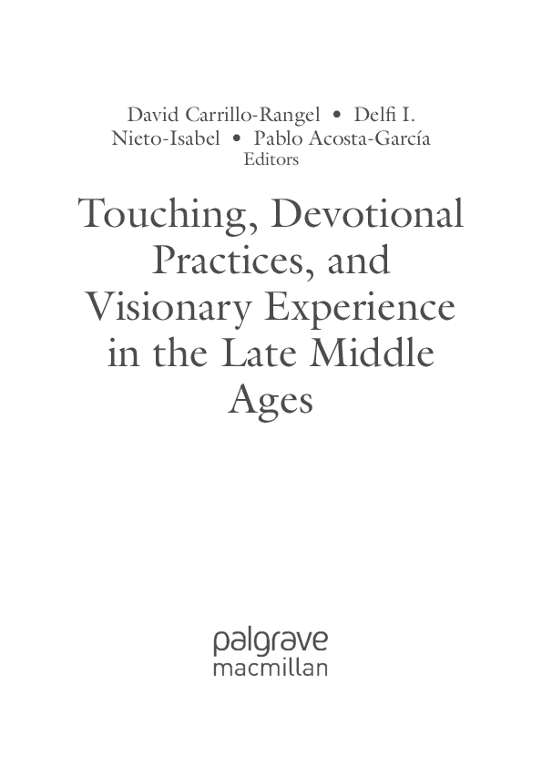 Queer Touch Between Holy Women: Julian of Norwich, Margery Kempe, Birgitta of Sweden, and the Visitation