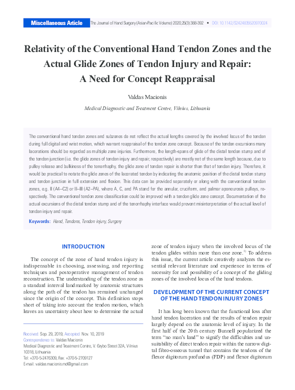 Tendon And Ligament Injuries Research Papers Academia Edu