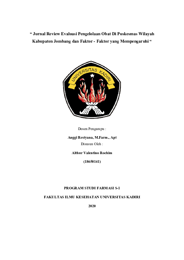 Farmasi Komunitas Research Papers Academia Edu