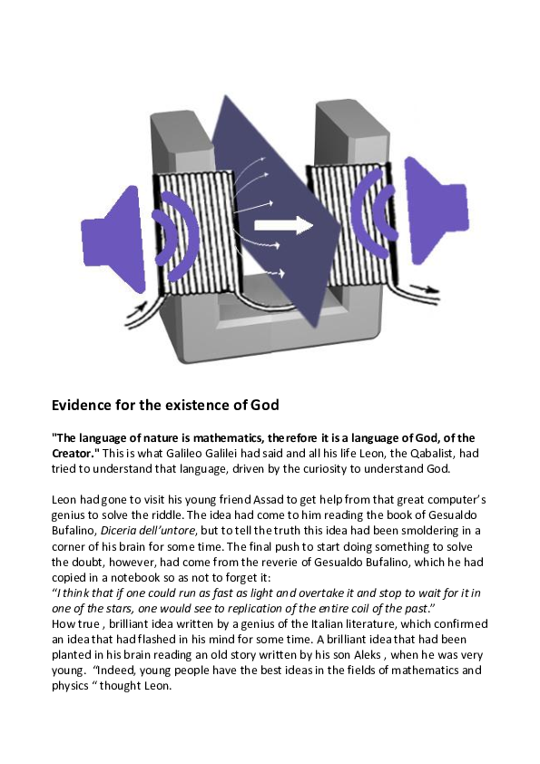 (PDF) Evidence for the existence of God