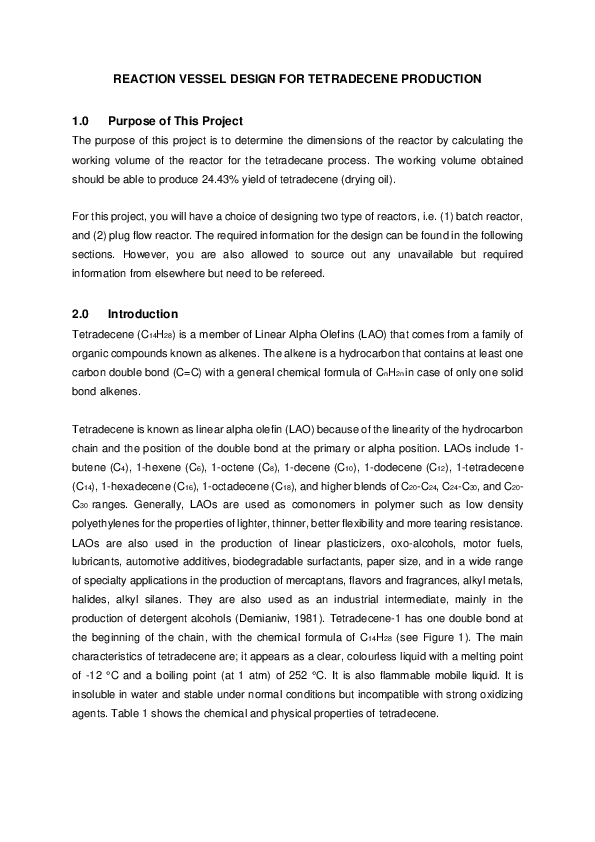 (PDF) CPE603: Process Modelling and Simulation - Assignment 2 March2020