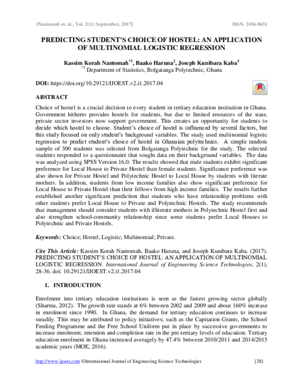 Research paper on hostel image