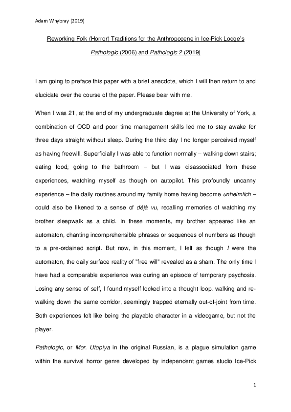 (PDF) Reworking Folk (Horror) Traditions for the Anthropocene in Ice ...