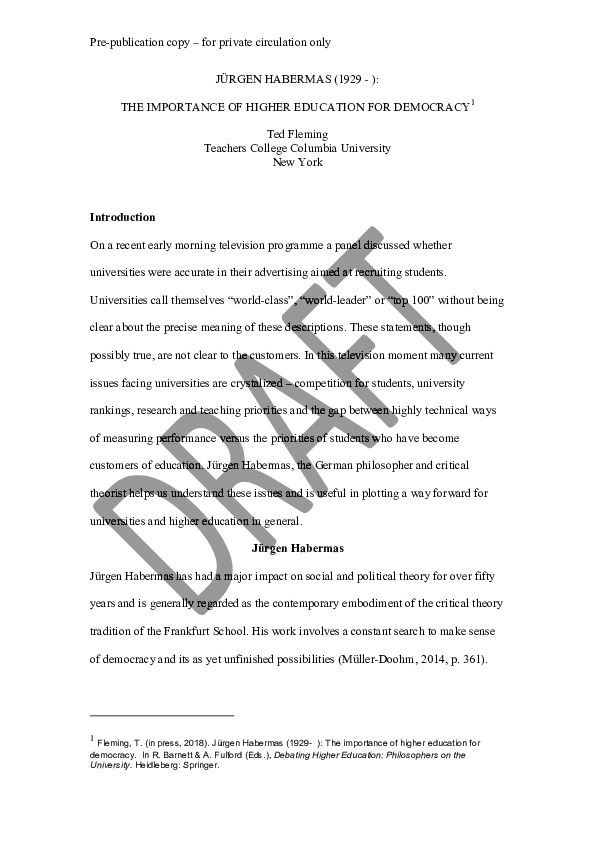 Habermas deliberative politics image