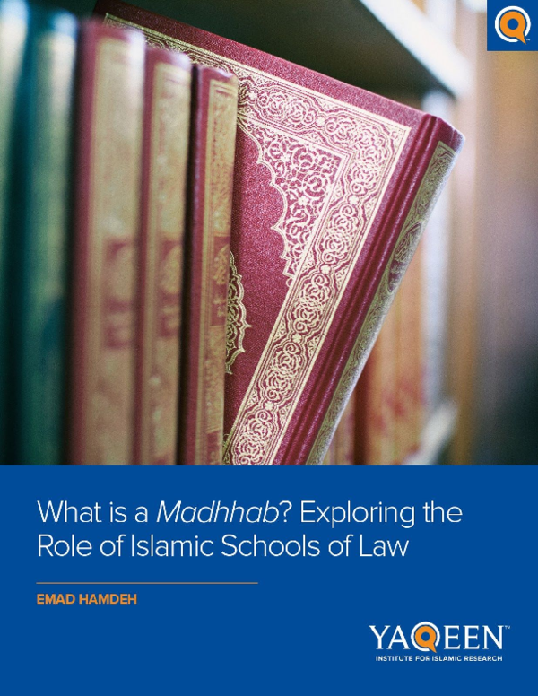 (PDF) What is a Madhhab?