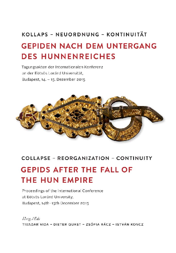 PDF) Die Forschung zu gepidischen Siedlungen in Ungarn  Sptantike  Kontinuittsmodelle im Kerngebiet des Hunnenreiches