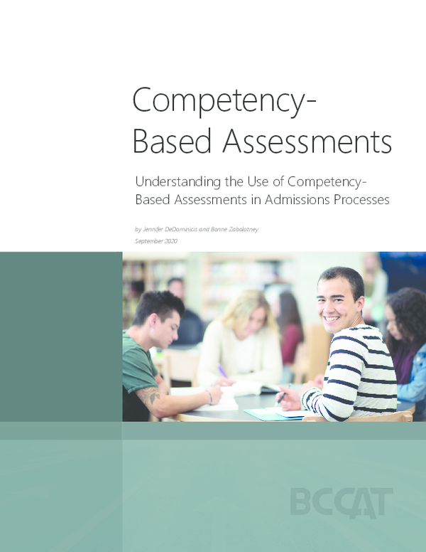 (PDF) Understanding the Use of Competency- Based Assessments in ...