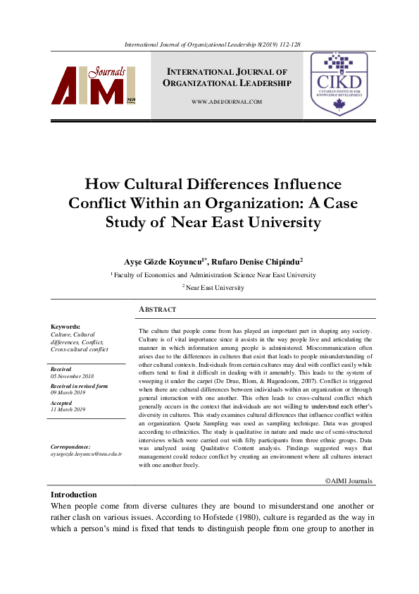 Short case study on conflict management in organisation picture
