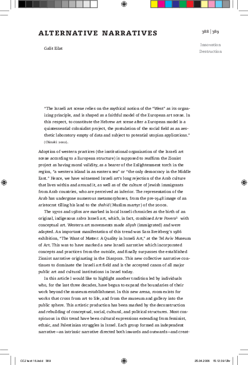 (PDF) Alternative Narratives
