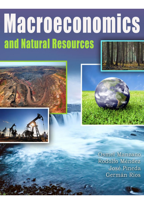 (PDF) Macroeconomics and Natural Resources