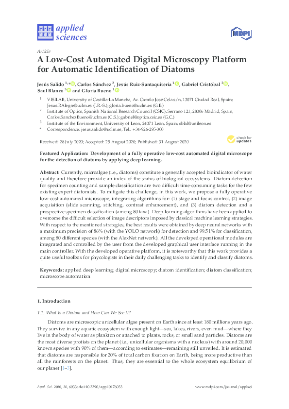 (PDF) A low-cost automated digital microscopy platform for automatic ...