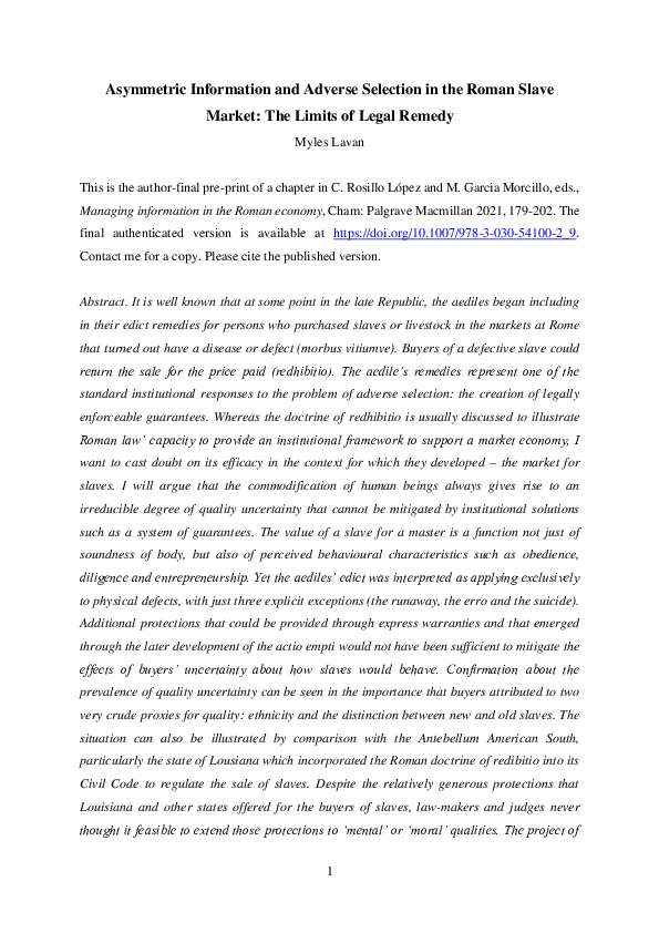 Asymmetric information image