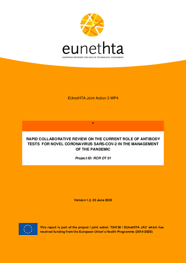 (PDF) EUnetHTA Joint Action 3 WP4 RAPID COLLABORATIVE REVIEW ON THE ...