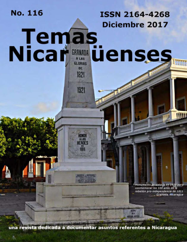 PDF) TEMAS NICARAGÜENSES una revista dedicada a documentar asuntos 