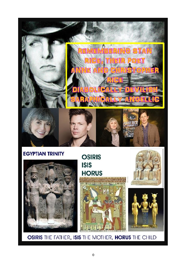 (PDF) Anne & Christopher Rice, A Family Fiction