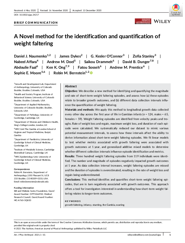 (PDF) A Novel method for the identification and quantification of ...