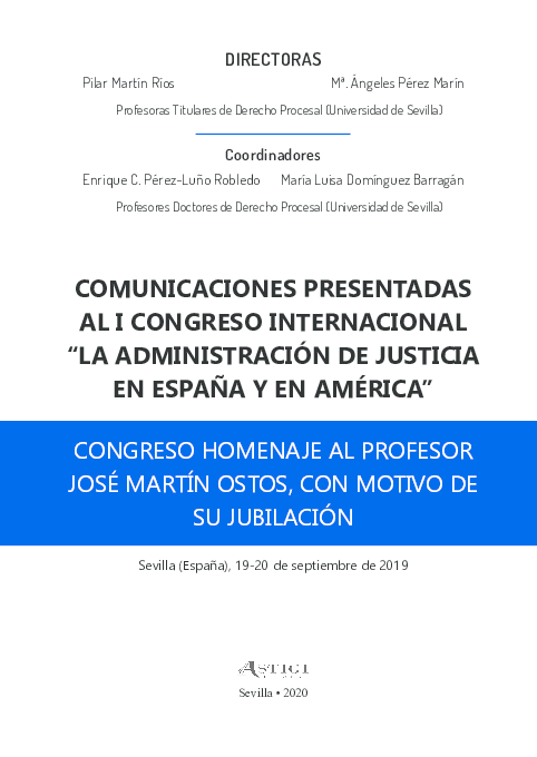 (PDF) El rol de los tribunales superiores en los procesos de justicia ...