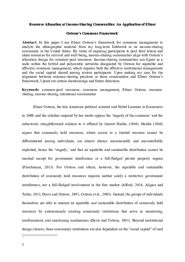 What is problem of revenue sharing in nation state image