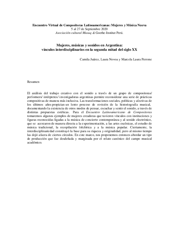 Short articles about music picture