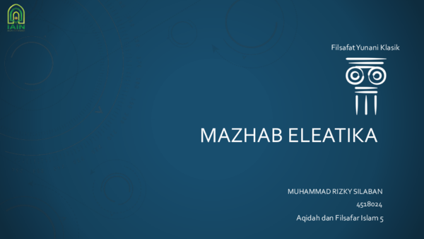 Filsafat Yunani Research Papers - Academia.edu