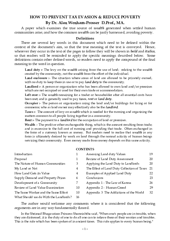 Poverty alleviation essay outline image