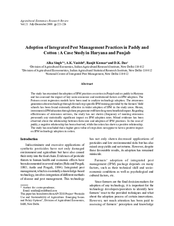 Ipm case study of cotton image