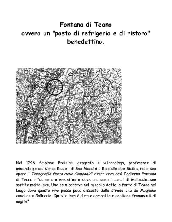 (PDF) Fontana di Teano
