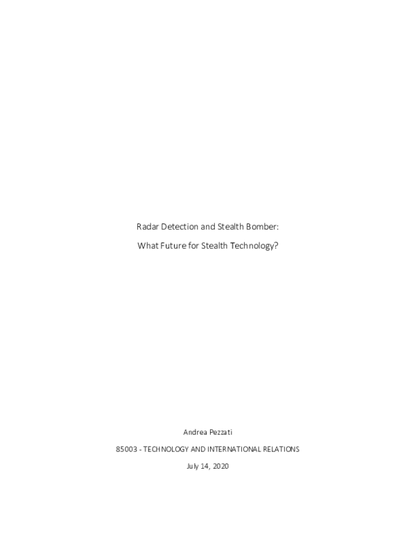 Russian stealth technology image