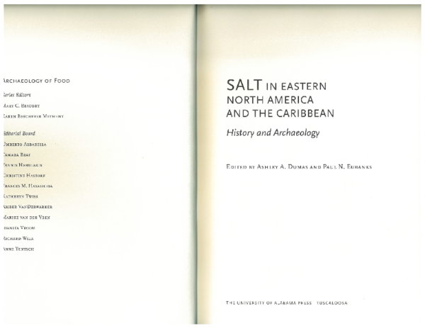 (PDF) Salines in the Late Pleistocene Human Landscape of Southeastern ...